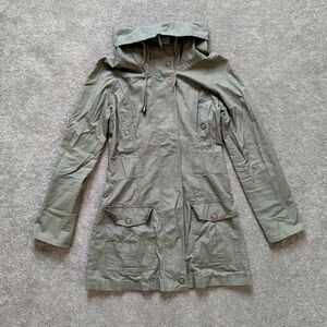 Smart Set trench coat cotton thin lightweight seasonal jacket women's XS